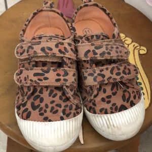 Cat and jack leopard sneakers